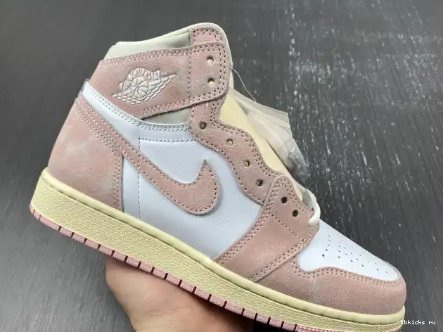 Rep TB Jordan Washed 1 Retro FD2596-600 (Women's) OG Pink High Air 0625